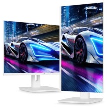 [래안텍] Arkcell 27QAF80CE 화이트 IPS QHD 180 멀티스탠드 [무결점]
