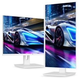 [래안텍] Arkcell 27QAF80CE 화이트 IPS QHD 180 멀티스탠드 [무결점]