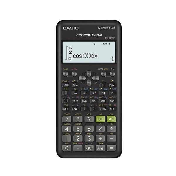 [카시오] 공학용계산기, FX-570ES PLUS 2nd Edition 병행 블랙